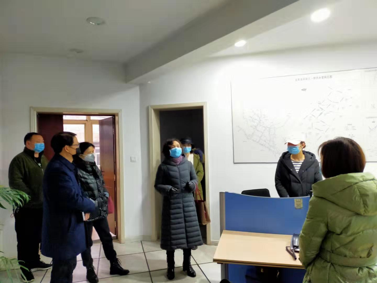 駐市國資委紀檢監察組到我司督導疫情防控工作
