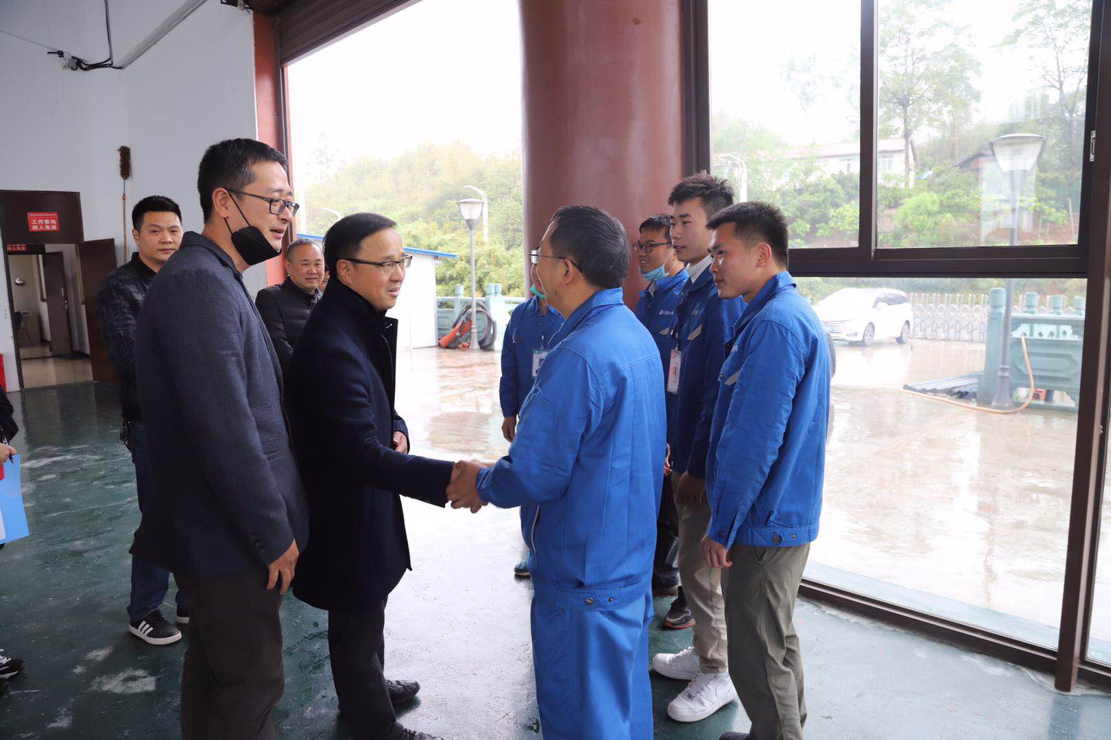 集團領導深入一線督查安全生產工作