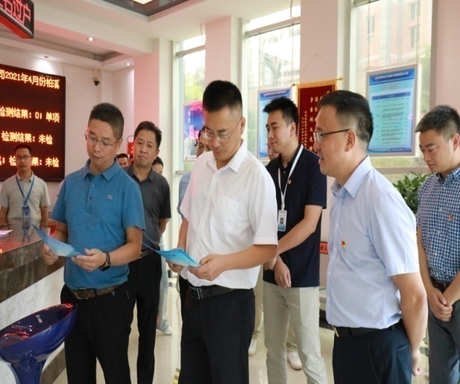 駐市國資委紀檢監察組到我司調研指導“廉潔細胞”創建工作