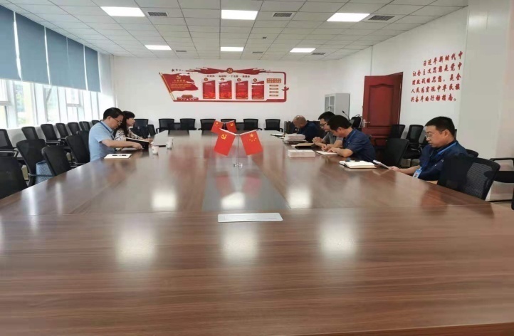 集團公司黨委委員、紀委書記聶小平帶隊開展聯系基層工作