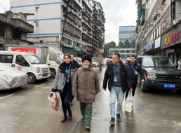 節前慰問送溫暖，情系下渡口社區困難群眾