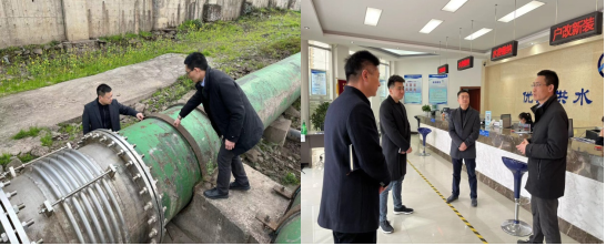 黨委副書記、總經理郭彬帶隊開展安全生產檢查工作