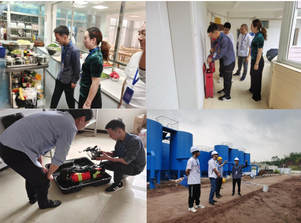 清源水務與公司安委會開展省十二次黨代會期間安全工作專項檢查