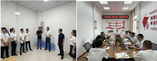 公司二支部開展“齊力共進、強企有我” 主題黨日活動