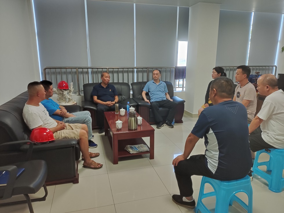 高溫指導水廠生產，心系一線干部職工 ——黨委副書記、工會主席任大慶到制水分公司開展夏季安全生產檢查