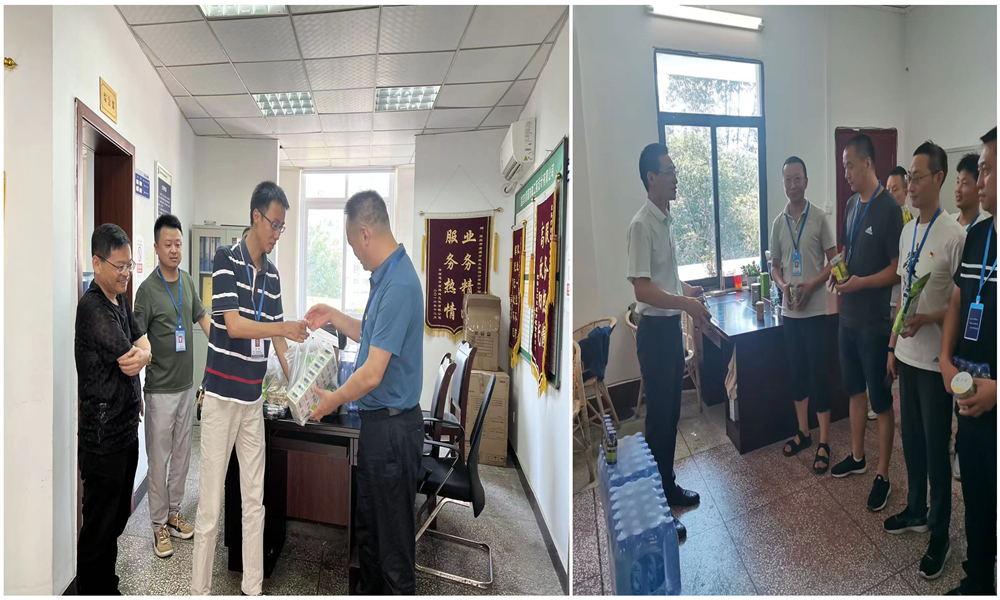 奮戰一線保供水,夏送清涼沁人心