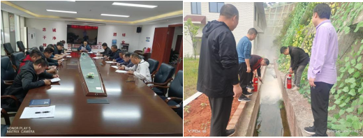 加強隱患排查，確保安全生產